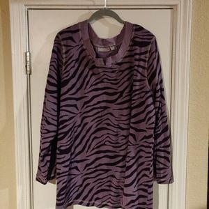 Sport Savvy Waffle Knit Animal Print